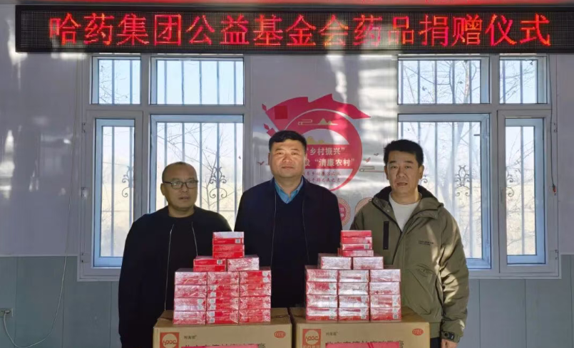 乡村振兴 | yl23455永利集团官网基金会携手省市场监督管理局驻村工作队开展药品捐赠活动